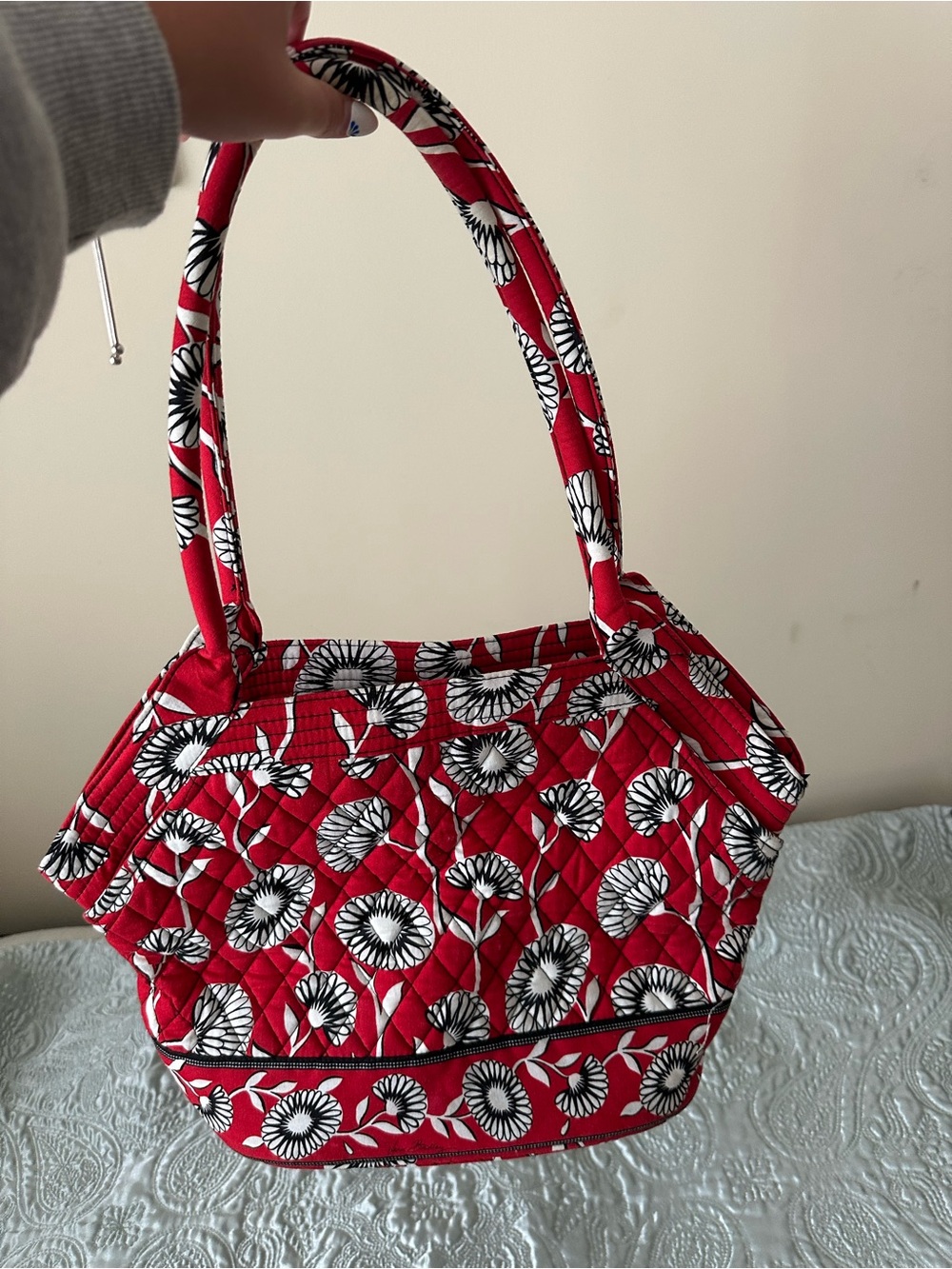 Vera Bradley Deco Daisy Tote Bag